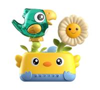 Sprinkler giocattolo sicuro a ventosa, per imparare in anticipo il bagnetto con design di riconoscimento del colore