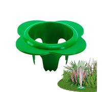 Sprinkler Guard - ABS, Flower Shaped Donut Protector, Protective Structure | Easy Install 6 Inches Sprinkler Donut with 3.8Inches Inner Diameter,for Water Pipe Gardeners Outdoor Garden Lawn Outdoor