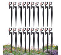 Sprinkler Head - 20-Pack 360° Rotating Lawn Irrigator Nozzles, High-Performance Heads, Adjustable Water Flow | Suitable For Garden, Lawn, Patio, Courtyard, Agricultural Use, Backyard Plants, Outdoor I