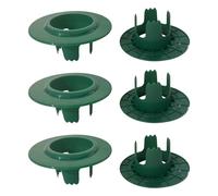 Sprinkler Head Protector | Cuttable Donut-Style Lawn Sprinkler Guard- ABS Plash Guard | Śprinkler Spray uard | Protector Ğuard Irrigation Over Spray Height Adjustable for Lawns Parks and Garden