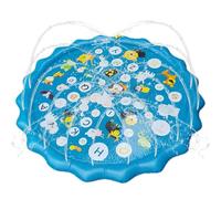 Sprinkler, irrigatore per cani per esterni, gioca giocattolo ad acqua, ispessito e grande pad per prato nel cortile, giocattoli estivi, gioco all'aperto per bambini e animali domestici