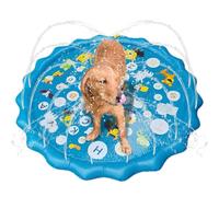 Sprinkler per cani per esterno, irrigatore piscina per bambini | Piscina per guadri nel cortile,Infinità e grande cuscinetto per bambini, gioco all'aperto, giocattoli estivi per il cortile della spiag