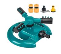 Sprinkler per cortile, spruzzatore d'acqua automatico del, di irrigazione del giardino a 360 gradi Lersy, macchie di verdure, vivai, parchi, paesaggi all'aperto, bambini e animali domest