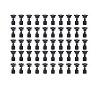 Sprinkler Rotante 50pcs a Doppio ugello a 360 Gradi Sparister d'Acqua Irrigazione Regolabile Sprinkler per Giardino Farm Serra Greenhouse G1/2 Filo Maschile