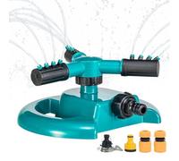 Sprinkler sul prato - Sprinkler da giardino rotante per copertura di grandi aree | Spruzzatore del di irrigazione per bambini animali domestici che giocano ai parchi | Spruzzatore da giardino
