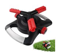 Sprinklers For Yard | 3-Arm 360 Degree Rotating Automatic Water Saving Sprayer - Rotating Garden Structures & Germination Equipment For Lawn Yard Backyard Outdoor Gardening Flower Bed Grass