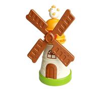 Sprinklers Yard Kids, Windmill Shape Water Spray, 4.72x4.33x8.66 Inches Rotating Grip, Splashing Outdoor Toy with Balance, Durable Garden Sprinkler with Style, Home Accessories for Boys Girls & Patio