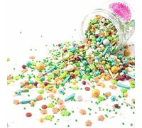 Sprinkles Weihnachtstraum Mix verde bianco oro 180g natale sprinkletti decorazioni zucchero biscotti - STREUSEL GLÜCK - perfetto per natale biscotti torta cupcakes muffins cakepops