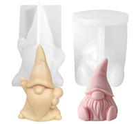 Sprinlot Stampo in Silicone Natale, 4Pcs Silicone Stampo Nano, Stampi in Silicone Resina Epossidica DIY, Stampi in Resina di Natalizi, Regalo Natale Compleanno Amici di Famiglia