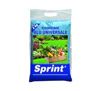 Sprint concime blu universale granulare inorganico per la concimazione di tutte le piante verdi e fiorite,fioriere,orto,prato,balcone concime fertilizzante per fioriture abbondanti, sacco 4kg