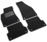 SPRINT00205 - Tappetini su Misura per Auto in Moquette Antiscivolo Compatibile con A4 B6 B7 dal 2001-2007 Berlina Avant,Exeo dal 2008-2013 Berlina Station Wagon