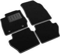 SPRINT01301 - Tappetini su Misura per Auto in Moquette Antiscivolo Compatibile con Fiesta MkVI dal 2008-2011, 3/5 porte FISSAGGIO OVALE