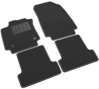 SPRINT03704 - Tappetini su Misura per Auto in Moquette Antiscivolo Compatibile con Clio IV Berlina 3/5 porte dal 2012 al 2019, Clio IV Sporter dal 2012 al 2019,Captur I dal 2013-2019