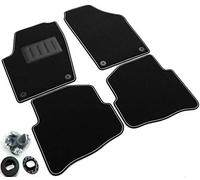 SPRINT04002 - Tappetini su Misura per Auto in Moquette Antiscivolo Compatibile con POLO IV DAL 11/2001-2005, POLO IV RESTYLING DAL 2005-2009, FOX DAL 2004-, IBIZA III E CORDOBA II DAL 2002-2009