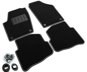 SPRINT04002 - Tappetini su Misura per Auto in Moquette Antiscivolo Compatibile con POLO IV DAL 11/2001-2005, POLO IV RESTYLING DAL 2005-2009, FOX DAL 2004-, IBIZA III E CORDOBA II DAL 2002-2009