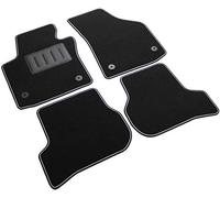 SPRINT04008 - Tappetini su Misura per Auto in Moquette Antiscivolo Compatibile con Leon II Restyling dal 2008-2013