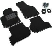 SPRINT04104 - Tappetini su Misura per Auto in Moquette Antiscivolo Compatibile con Golf V VI Variant dal 2003-2012, Scirocco dal 2008-, Octavia II Berlina Combi dal 2004-2013