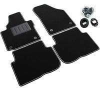 SPRINT04710 - Tappetini su Misura per Auto in Moquette Antiscivolo Compatibile con Touran 1T dal 2003-2006, Touran 1T restyling dal 2006-2015