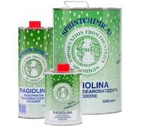 Sprintchimica Ragiolina, Acquaragia Dearomatizzata Inodore, Disponibile in Più Formati
