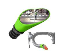 Sprintech - Specchietto retrovisore per bici da corsa, leggero, completamente regolabile e senza vibrazioni, con rivestimento cromato a 9 strati e guscio in ABS antiurto, per barre di diametro 20 mm,
