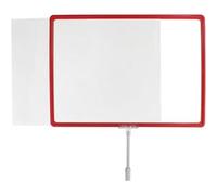 SPRINTIS 1 Busta a U per cornici per poster A3, PVC rigido, trasparente