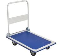 SPRINTIS 1 Carrello da trasporto pieghevole 300 kg, Metallo, blu, bianco