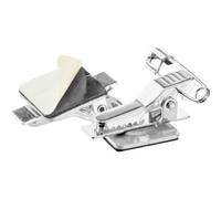 SPRINTIS 1 Combi clip (clip e spilla), girevole, autoadesivo, Metallo, argento