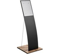 SPRINTIS 1 Espositore da terra legno/plastica LOBBY, A4, nero/marrone, Plastica, legno, nero, marrone