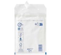 SPRINTIS 1 Pacchetto - aroFOL buste imbottite a bolle d'aria 150 x 215 mm, Carta, PE, bianco