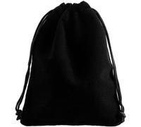 SPRINTIS 1 Pacchetto - Sacchetti di velluto 100 x 130 mm, nero