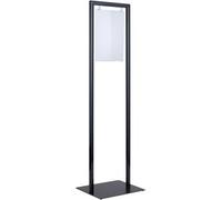 SPRINTIS 1 Porta poster Swing A4, nero, alluminio