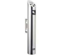 SPRINTIS 1 Posacenere da muro MELBOURNE, acciaio inox, argento 47 cm, acciaio inossidabile
