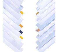 SPRINTIS 1 Profili portaprezzo kit di prova, tedesco e inglese, PVC, PET, trasparente