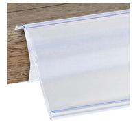 SPRINTIS 1 Profilo portaprezzi ANT per ripiani in legno 1.250 mm, PVC, trasparente