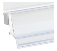 SPRINTIS 1 Profilo portaprezzi LS per scaffali Linde, Storebest e Tegometall trasparente 990 mm, PVC