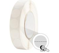 SPRINTIS 1 Rotolo - Bollini adesivi per sbobinatore manuale E2025, forte, perforato 25 mm, PP, trasparente