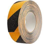 SPRINTIS 1 Rotolo - Nastro antiscivolo, nero/giallo 50 mm, PVC, nero, giallo