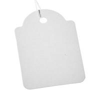 SPRINTIS 1 Scatola - Etichetta segnaprezzi con filo 36 x 53 mm, Karton, bianco