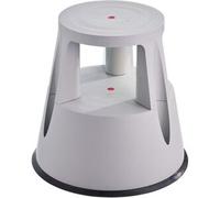 SPRINTIS 1 Sgabello con ruote, plastica, 2 gradini grigio, Plastica, PP