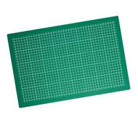 SPRINTIS 1 Tappetino da taglio A3, 45 x 30 cm, autorigenerante, con reticolato verde, nero, Plastica