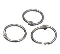 SPRINTIS 100 Unità - Anelli per rilegatura Metallo argento 19 mm