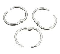 SPRINTIS 100 Unità - Anelli per rilegatura Metallo argento 19 mm - spedito aperto