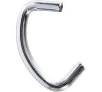 SPRINTIS 100 Unità - Cambrette, acciaio zincato per funi di ⌀ 6 - 8 mm, argento