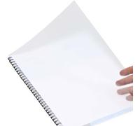 SPRINTIS 100 Unità - Copertine A3 PP 300 µm opaca, trasparente