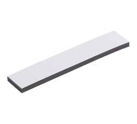 SPRINTIS 100 Unità - Etichette magnetiche scrivibili bianco 20 x 100 mm, ferrite, PVC