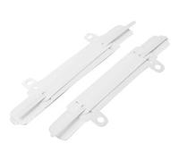 SPRINTIS 100 Unità - Fastener, autoadesivo, bianco, 4 parti, 150 x 20 mm sacchetto con 100 unità, Plastica, acciaio