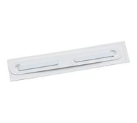 SPRINTIS 100 Unità - Fastener, autoadesivo, bianco, 97 x 20 mm, Plastica, acciaio