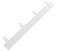 SPRINTIS 100 Unità - Fastener per archiviazione trasparente con 4 occhielli, PVC rigido