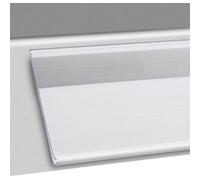 SPRINTIS 100 Unità - Profilo portaprezzi DBR autoadesivo per incollare (nastro in schiuma) 52 mm trasparente 200 mm, PVC