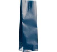SPRINTIS 1000 Unità - Sacchetti fondo quadro, blu 70 x 40 x 205 mm, OPP, carta kraft, PET, CPP